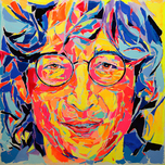 John Lennon Music Art John Lennon (Original) (Gallery Wrapped)