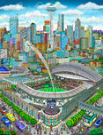Fazzino Art Fazzino Art MLB 2023 All-Star Game: Seattle (DX)
