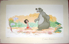 The Jungle Book Art Walt Disney Animation Artwork Mowgli & Baloo
