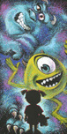 Monsters Inc Art Walt Disney Animation Artwork Closet Full of Monsters