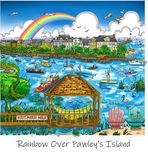 Fazzino Art Fazzino Art The South Carolina Series: Rainbow Over Pawley's Island (DX)