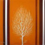 Seika Fine Art  Seika Fine Art  Silent Grove Orange (Mini) - Framed