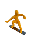 Ancizar Marin Ancizar Marin Jump Snowboarder (Yellow)