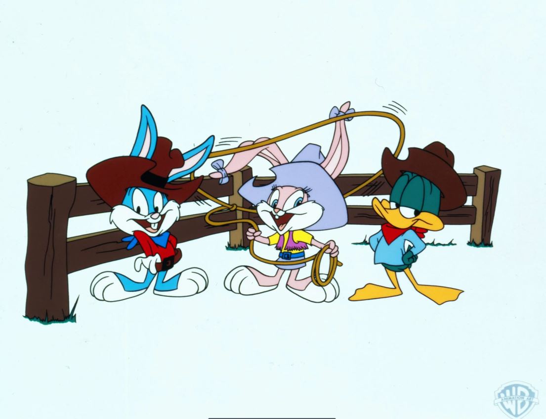 Warner Brothers Tiny Toons Wester Sericel 