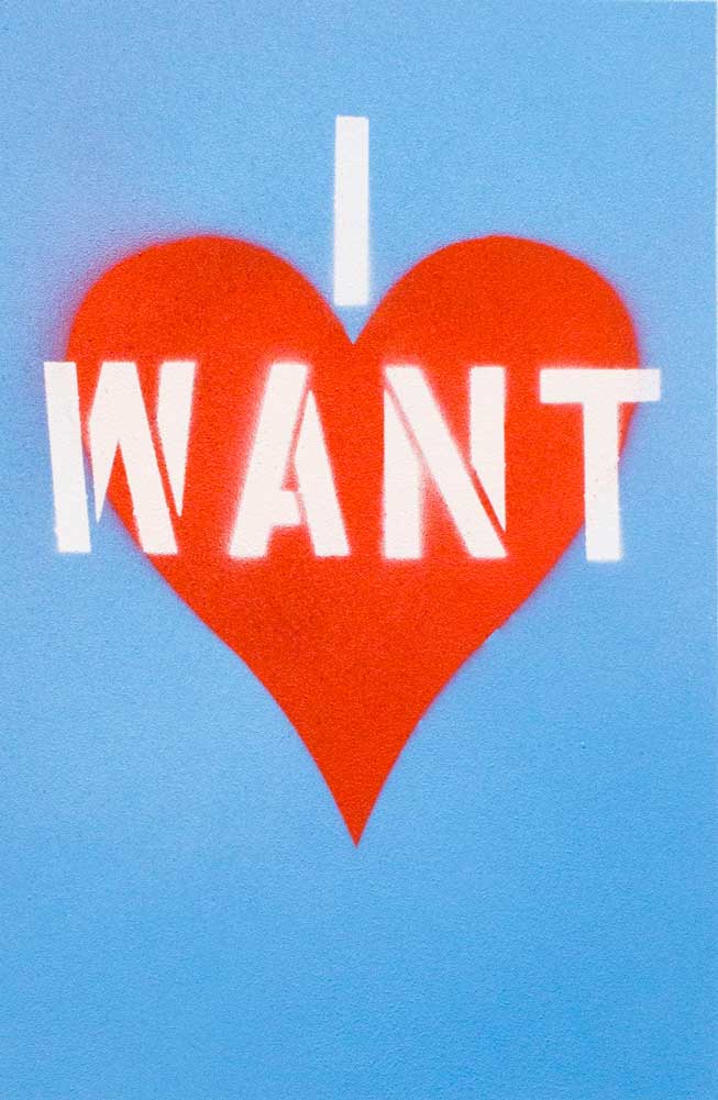 Bernie Taupin I Want Love (Exhibition)