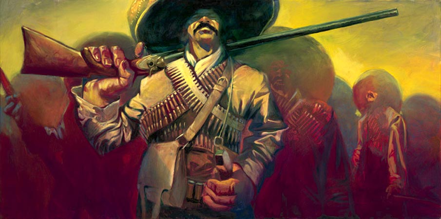 Gabe Leonard Pancho Villa (Legacy) (Gallery Wrapped)