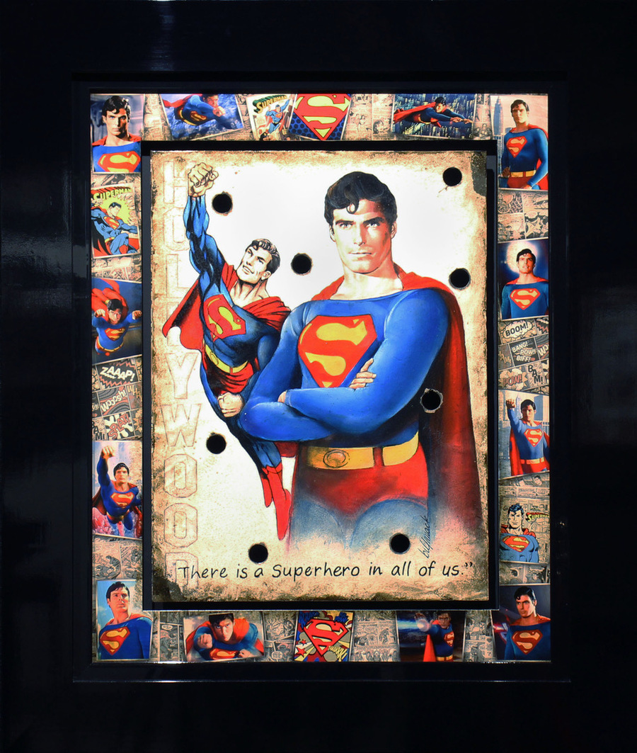 Artist Superman Art portrait
