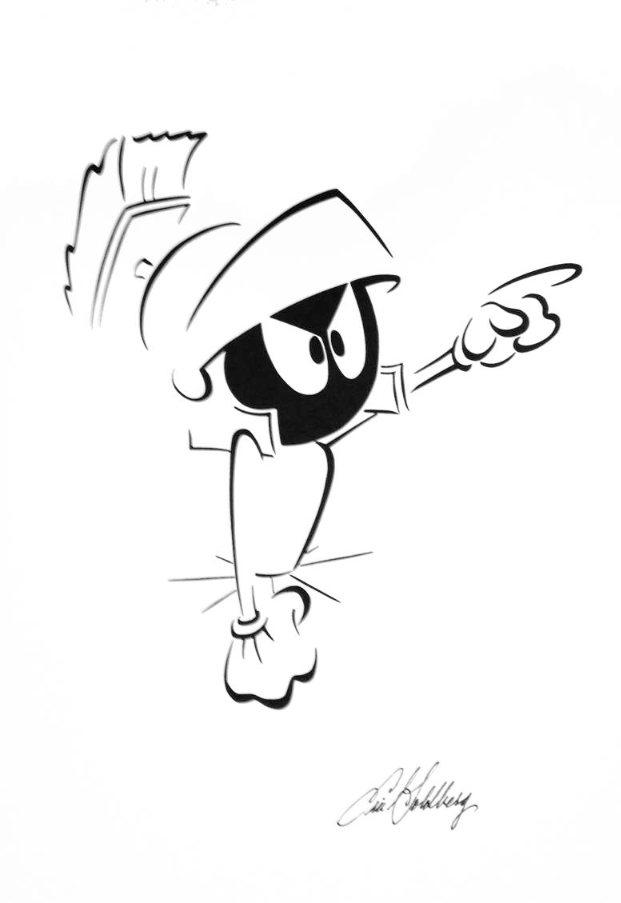 Artist Marvin Martian Art portrait