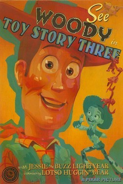 Artist Toy Story portrait