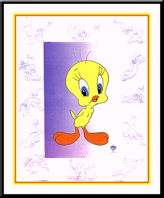 Artist Tweety Bird Art portrait