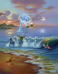 Michael Godard  Michael Godard  Commotion in the Ocean (GW)
