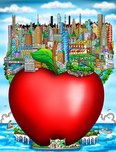 Charles Fazzino Charles Fazzino Big Apple... Little Island (AP)