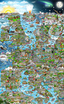Charles Fazzino Charles Fazzino Exploring Our World... The Wonders of Europe (DX) (Matted)