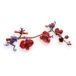 Carlos and Albert Carlos and Albert Horizontal Orchids (Red)