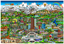 Charles Fazzino Charles Fazzino Colorado On My Mind (DX) (Framed)