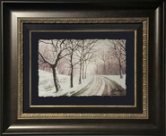 Alexei Butirskiy Alexei Butirskiy A Moody Winter Day (Original) - (Framed)