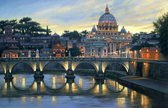 Alexei Butirskiy Alexei Butirskiy An Evening in Rome (Luchae) (Framed)
