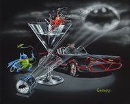 Michael Godard  Michael Godard  Bat-Tini (Superhero Edition)