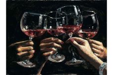 Fabian Perez Fabian Perez Brindis Con Rose