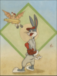 Mike Kupka Mike Kupka Bugs Bunny - Baseball Bugs