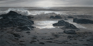 Phillip Anthony Art Phillip Anthony Art Cambria Rocks (AP) (Gallery Wrapped)
