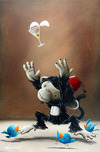 Fabio Napoleoni Fabio Napoleoni Chasing a Good Time (AP) Canvas