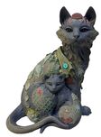Nano Lopez Figurative Sculpture Nano Lopez Figurative Sculpture Cleo Y Su Gatico (AP) (Medium) - Precast