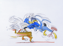 Daffy Duck Art Daffy Duck Art Daffy Piano