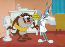 Bugs Bunny Art Bugs Bunny Art Dr. Devil and Mr. Hare