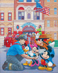 Fab Five Art Walt Disney Animation Artwork Engine 55