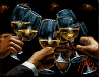 Fabian Perez Fabian Perez For A Better Life: White Wine with Reflections