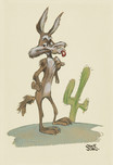 Wile E. Coyote Art Wile E. Coyote Art For Linda at 15