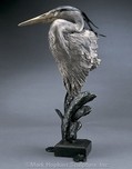 Eli Hopkins Wildlife Art Great Blue (Heron)