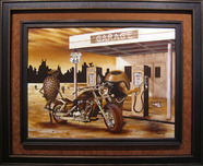 Michael Godard  Michael Godard  Historic Route 66 (Original) (Framed)