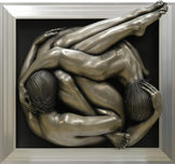 Bill Mack Bill Mack Human Knot (Bonded Stainless Steel) (Framed)