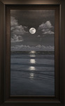 Phillip Anthony Art Phillip Anthony Art I Love Reflecting on the Night with You (Original) (Framed)