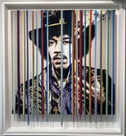 Fine Artwork On Sale! Fine Artwork On Sale! Icon Glamour (Jimi Hendrix) (Framed)