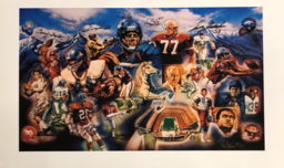 Sports Memorabilia Sports Memorabilia Ring of Fame II Lithograph (AP) (Framed)