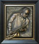 Bill Mack Bill Mack Jazzman (Bonded Bronze) (Framed)