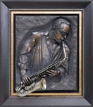 Bill Mack Bill Mack Jazzman (Bonded Mixed Metals) (Framed)