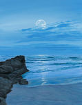 Phillip Anthony Art Phillip Anthony Art Jetty Azul (AP) (Gallery Wrapped)
