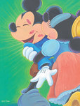 Mickey Mouse Art Mickey Mouse Art Kisses For Bravery