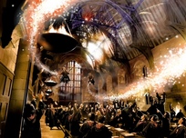 Harry Potter Art Harry Potter Art Making A Great Exit