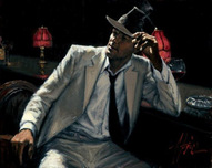 Fabian Perez Fabian Perez Man in White Suit V