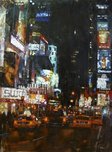 Mark Lague Street Scenes Manhattan Traffic