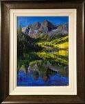 Michael Flohr Michael Flohr Perfection At Maroon Bells - Original (Framed)