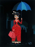 Mary Poppins Art Mary Poppins Art Mary's Umbrella