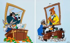 Daffy Duck Art Daffy Duck Art More Bull Than the Market Can Bear