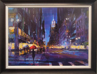 Michael Flohr Michael Flohr New York City Rain (SN) (Framed)