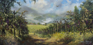 James Coleman James Coleman Napa Vineyard (SN) (Large) (Gallery Wrapped)